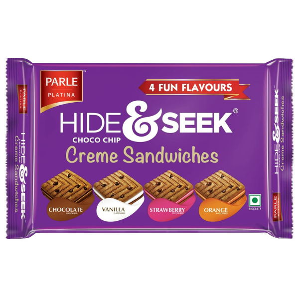 Parle Hide & Seek 4 Fun Flavours 400g